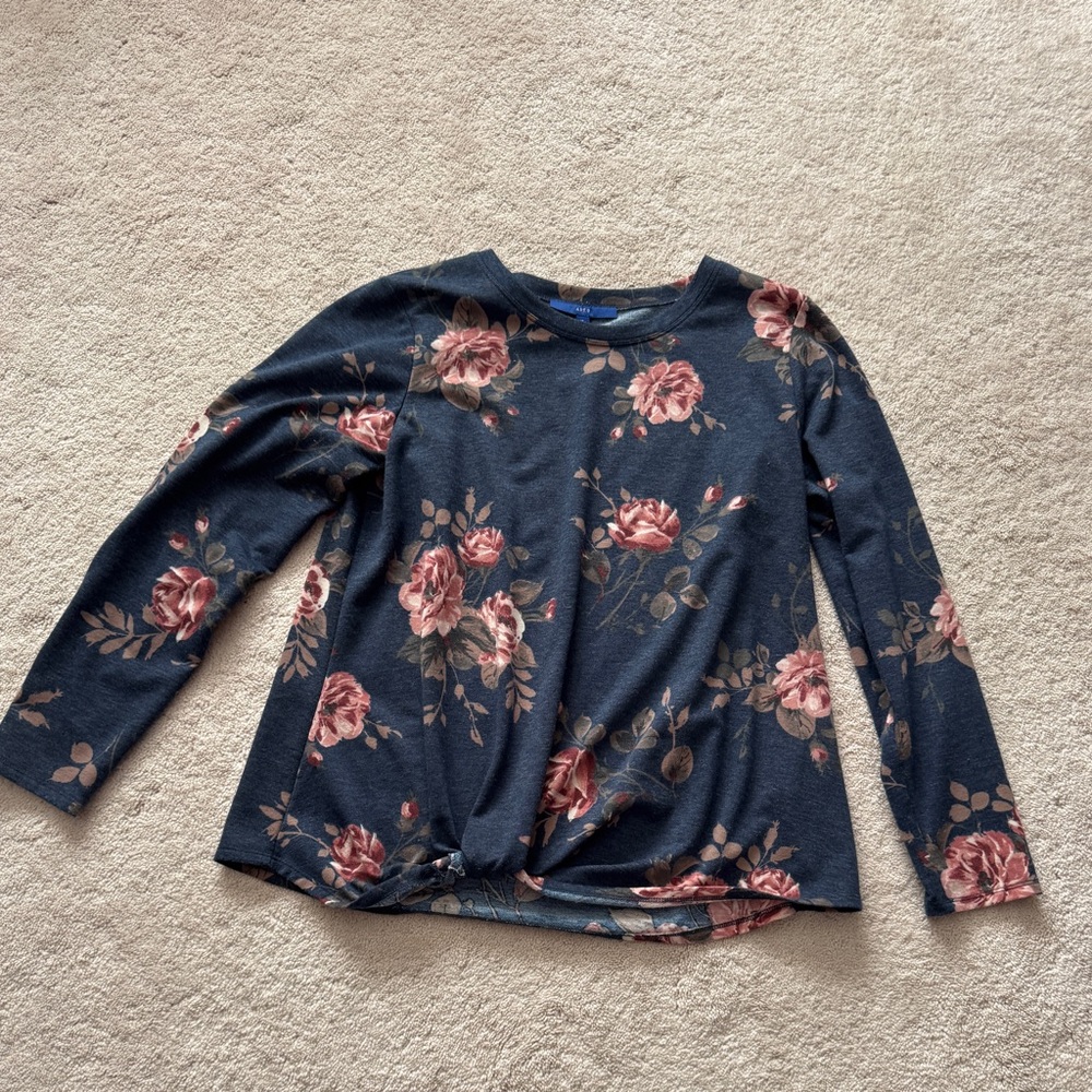 Floral Long Sleeve Top